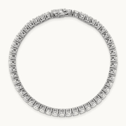 Round Tennis Bracelet, 8.00-10.00 ct tw Lab-Grown Diamond