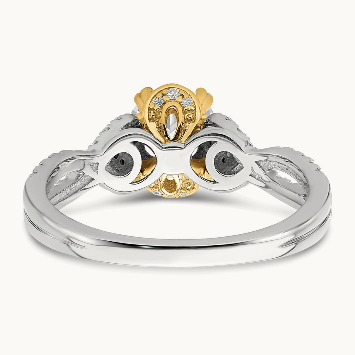 Round Semi-Mount Engagement Ring, 1.00-1.50 ct tw