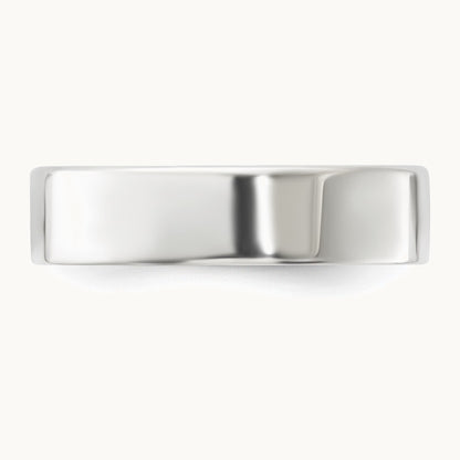 Sterling Silver 5mm Lightweight Flat Band