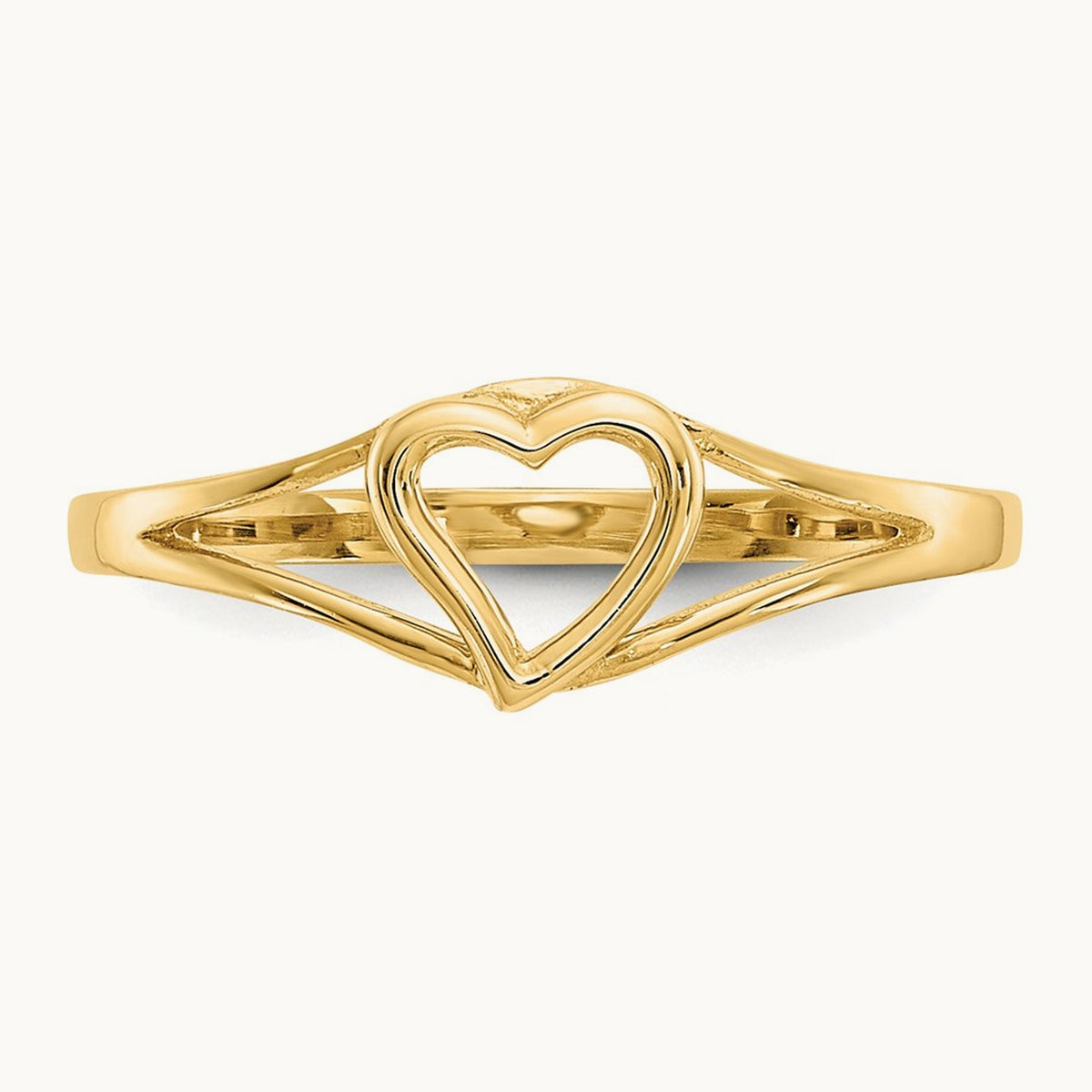 Madi K Heart Baby Ring, 14K