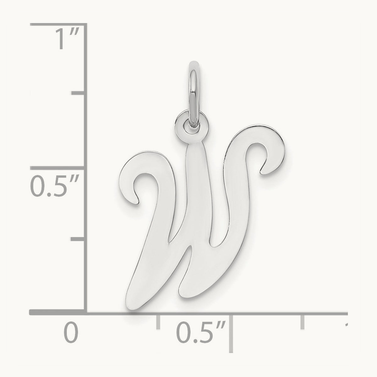 Script Initial Charm — W
