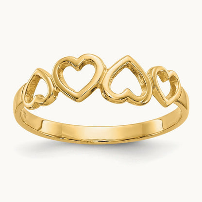Heart Ring, 14K