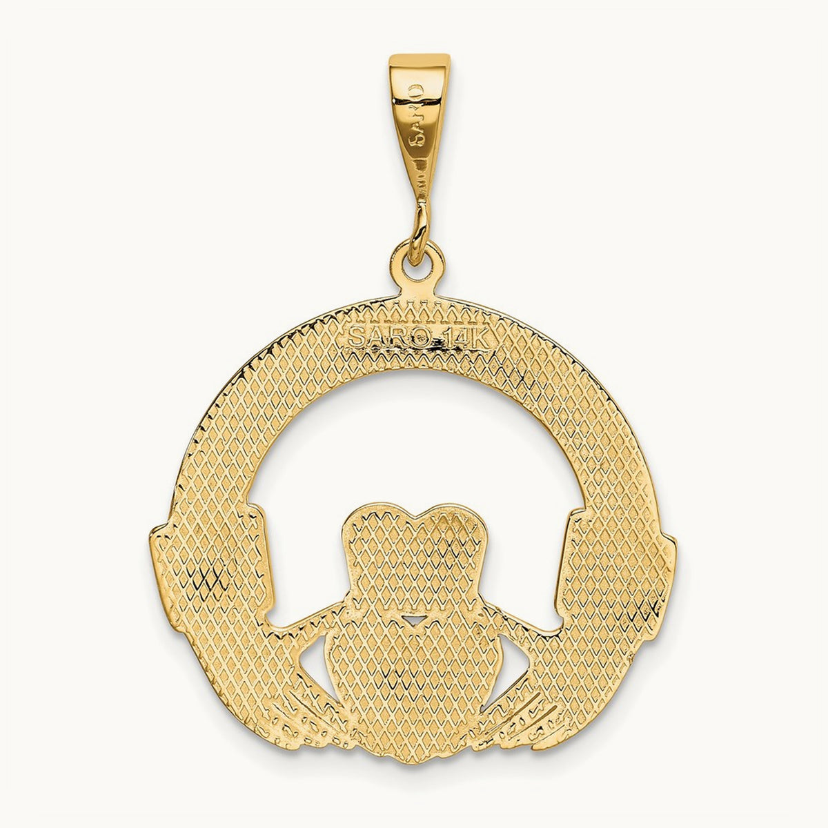 Claddagh Pendant, 14K