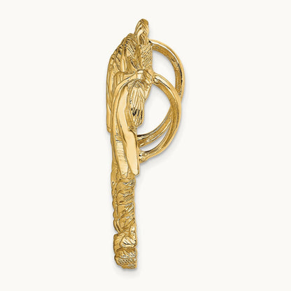 Double Palm Tree Slide, 14K