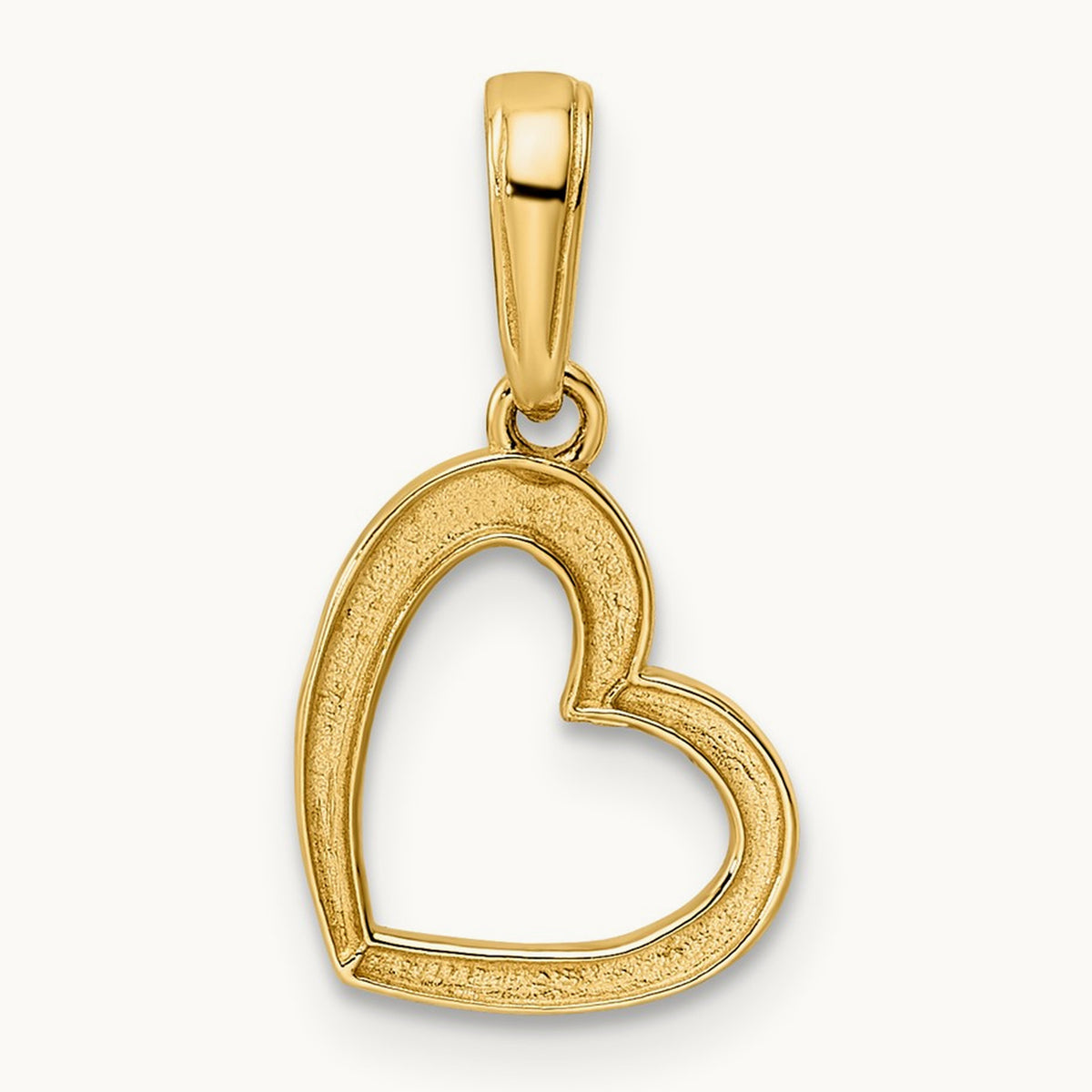 and Diamond-cut Heart Pendant — photo set