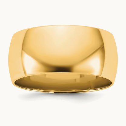 Standard Comfort Fit Band, 9mm, 10K Yellow Gold