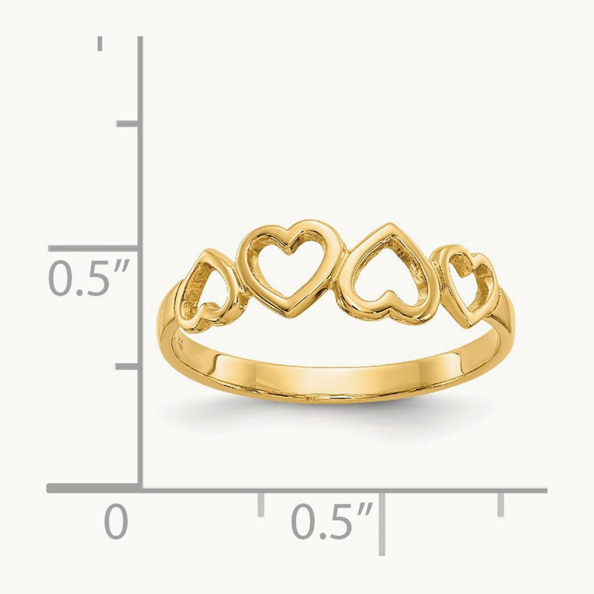 Heart Ring, 14K
