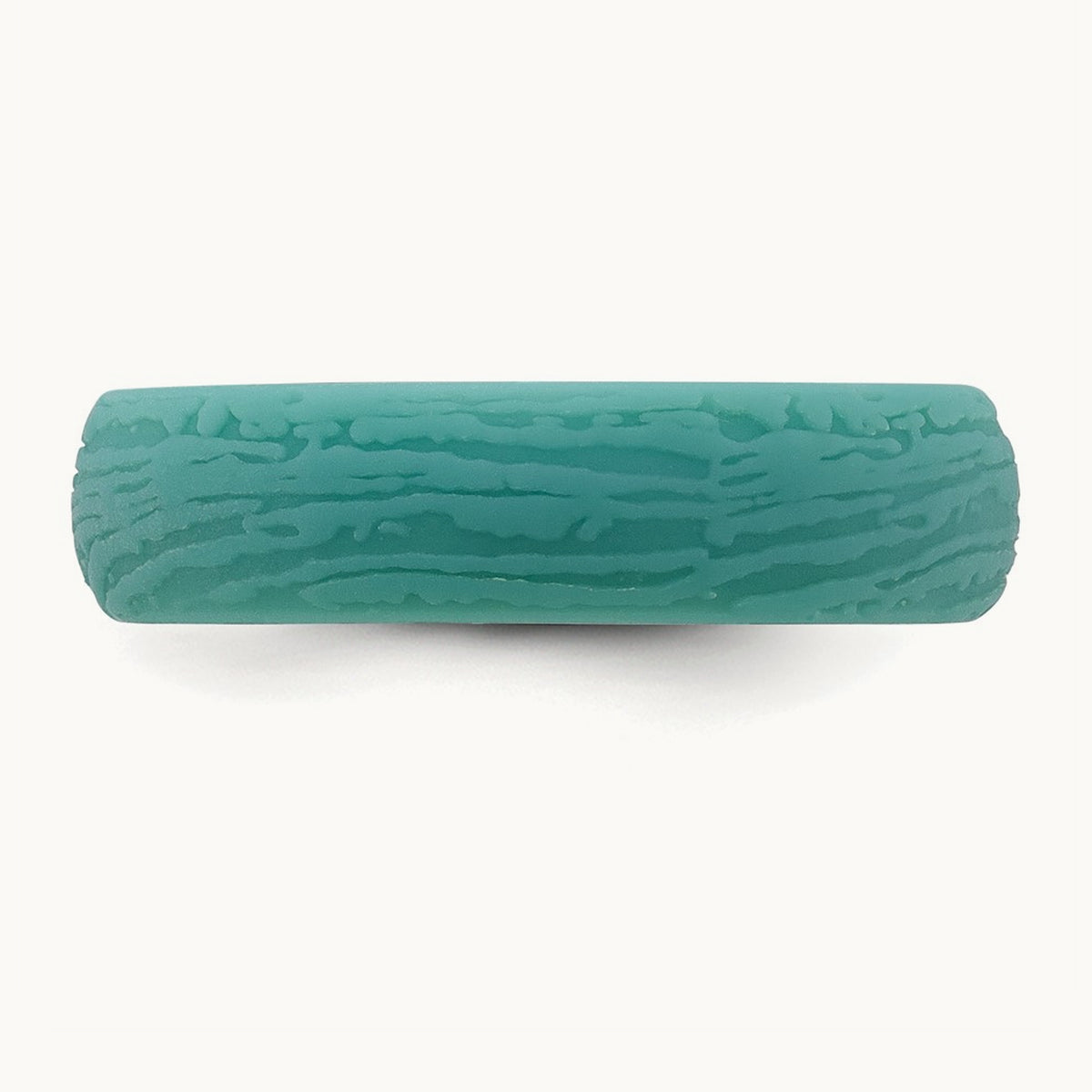 Silicone Steel Blue 5.70mm Wood Grain Pattern Band