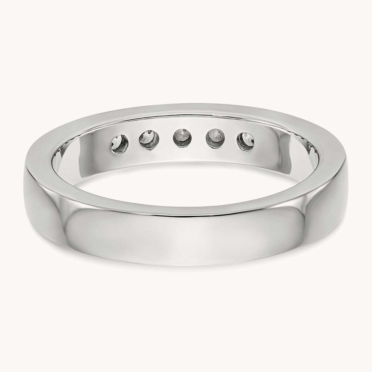 5-Stone Diamond Channel Band — 0.29 ct tw, 6
