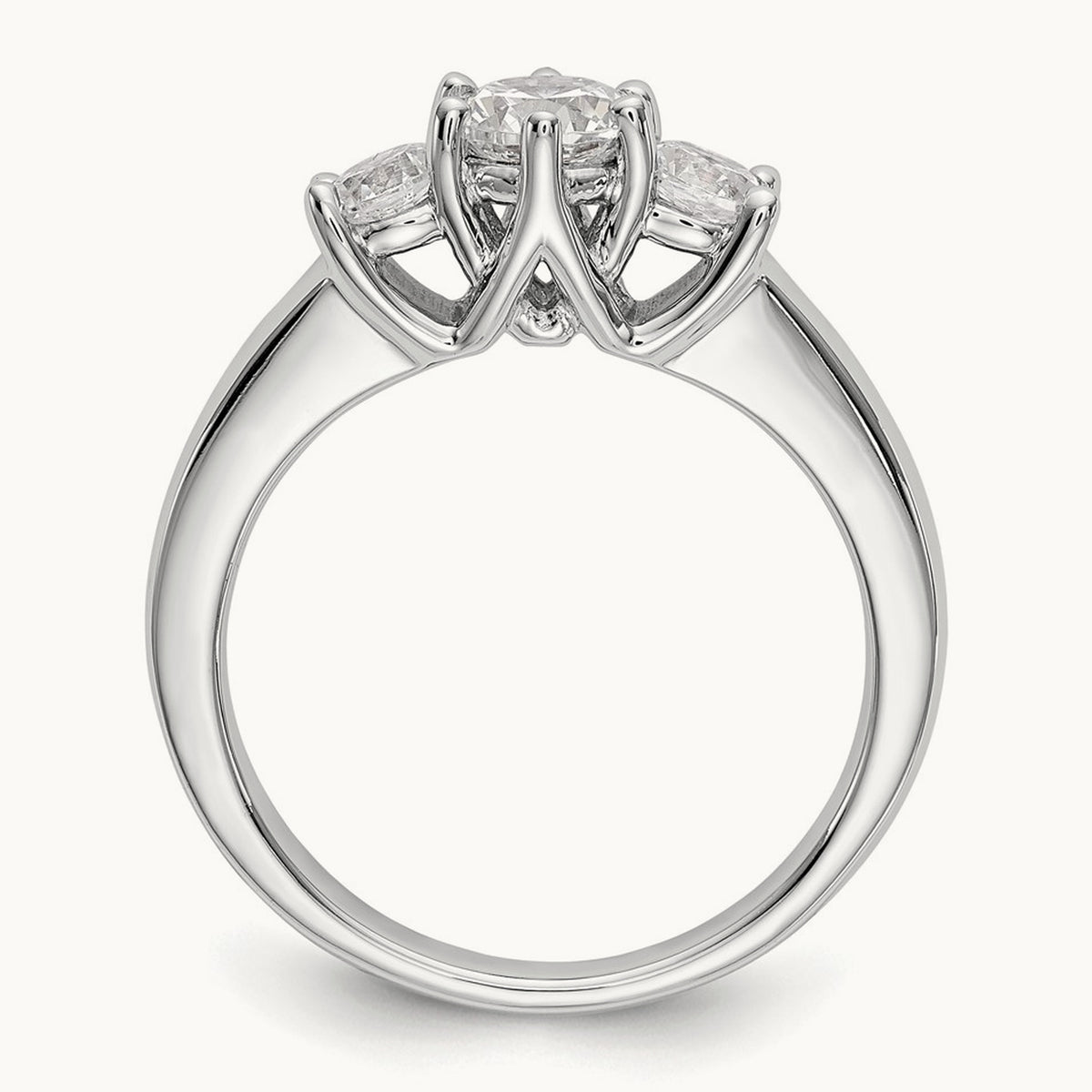3-Stone Engagement Ring Mounting