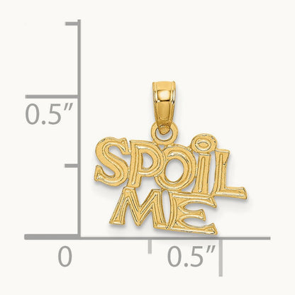 SPOIL ME Charm, 14K