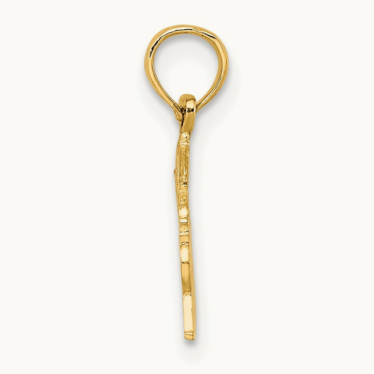 #1 DRUMMER Charm, 14K