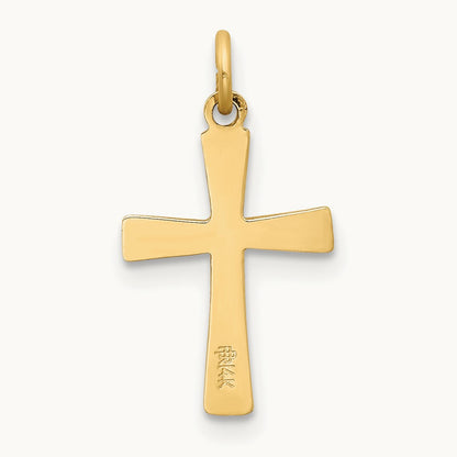 Cross Charm, 14K