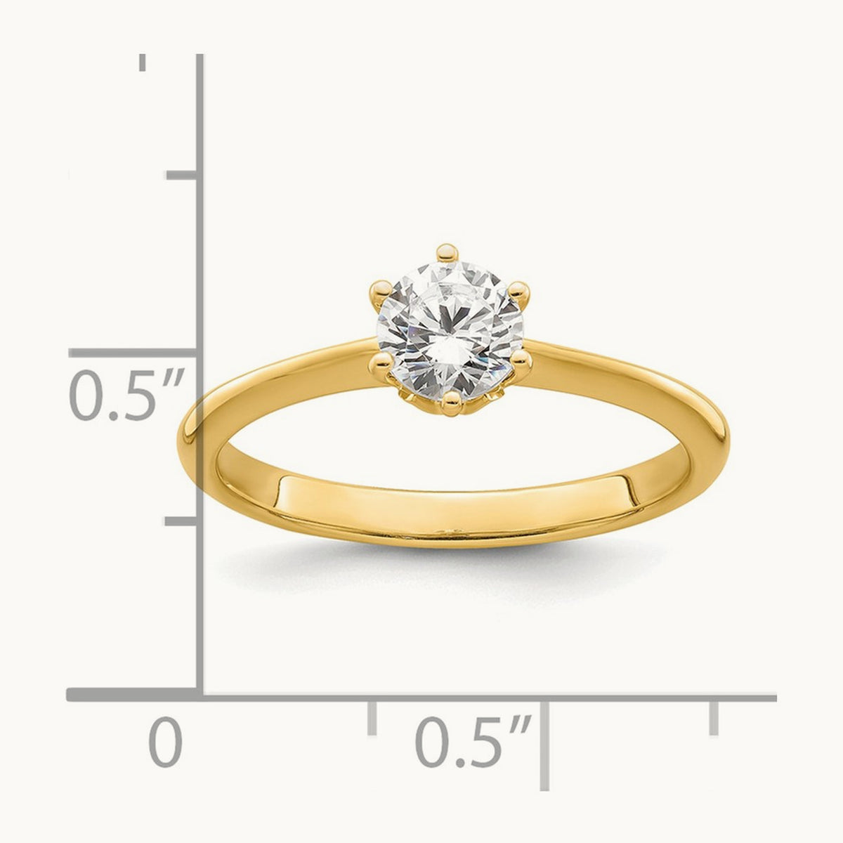 Polish 1/2ct Round Leaf Design Semi-Mount Dia Ring, 14K