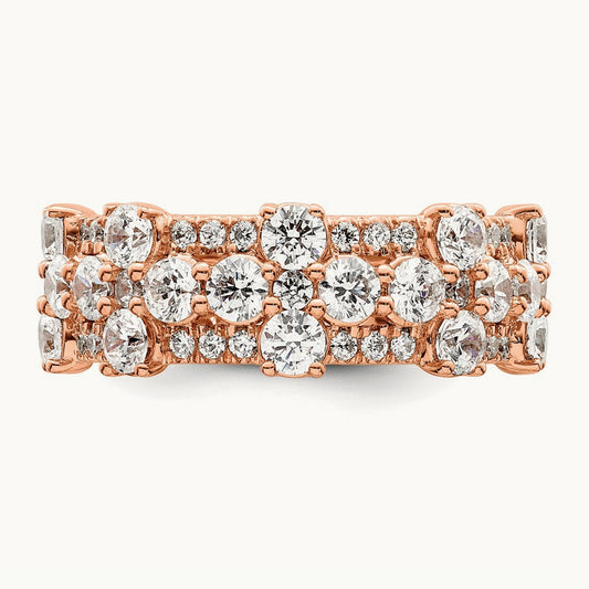 Lab Gronw Fashion Ring, 2.50 ct tw Lab-Grown Diamond