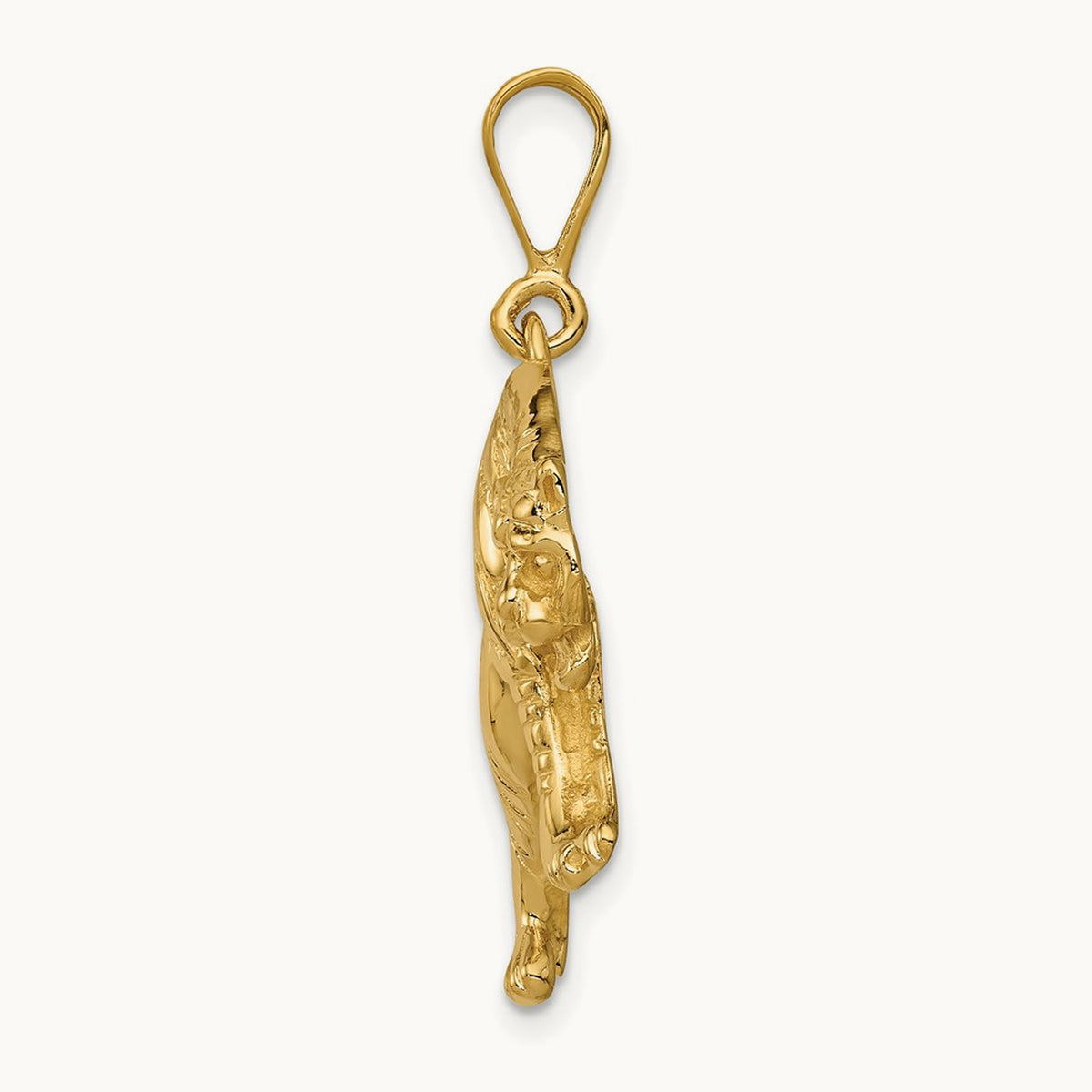 Tiger Charm, 14K