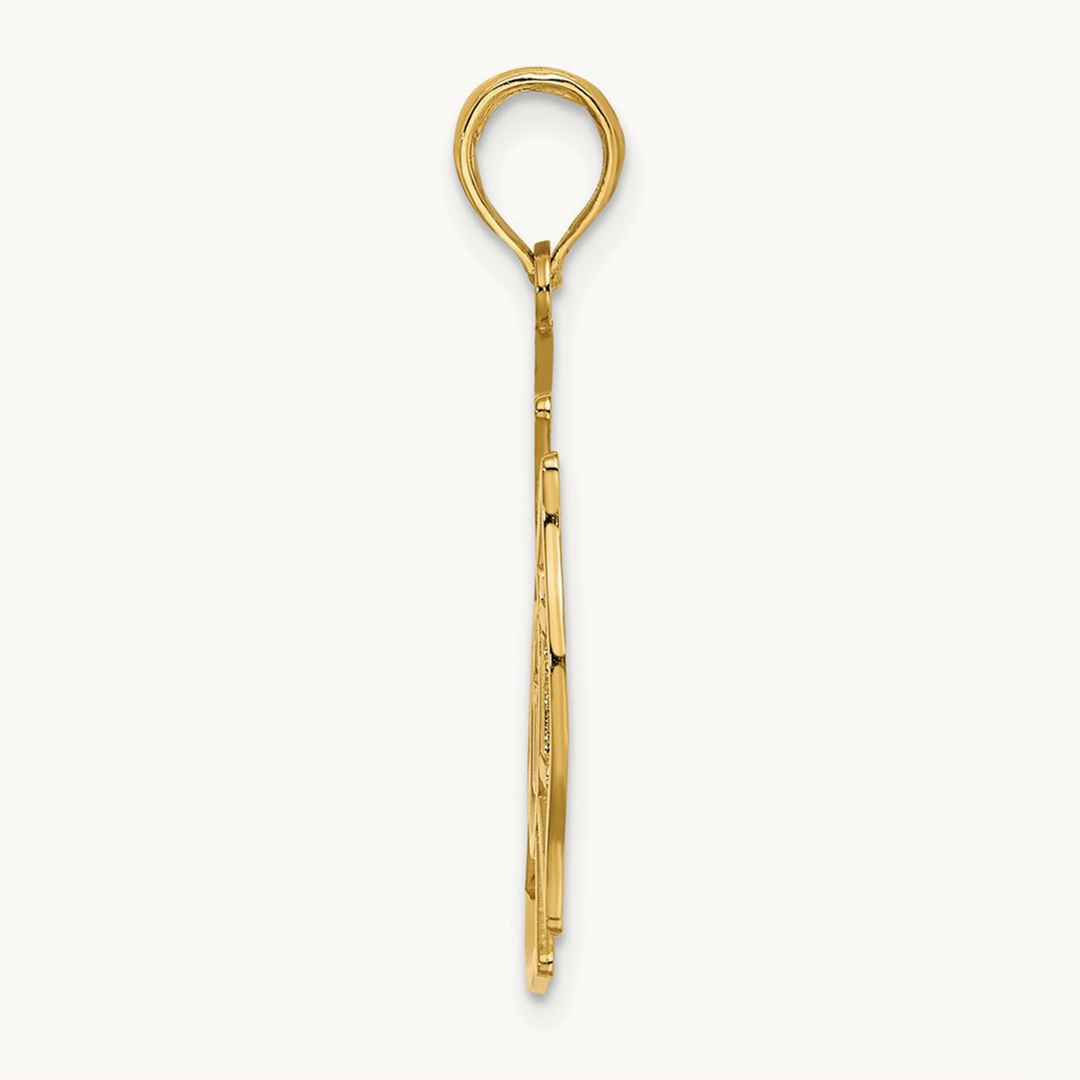VFD Member Shield Charm — 14K Yellow Gold