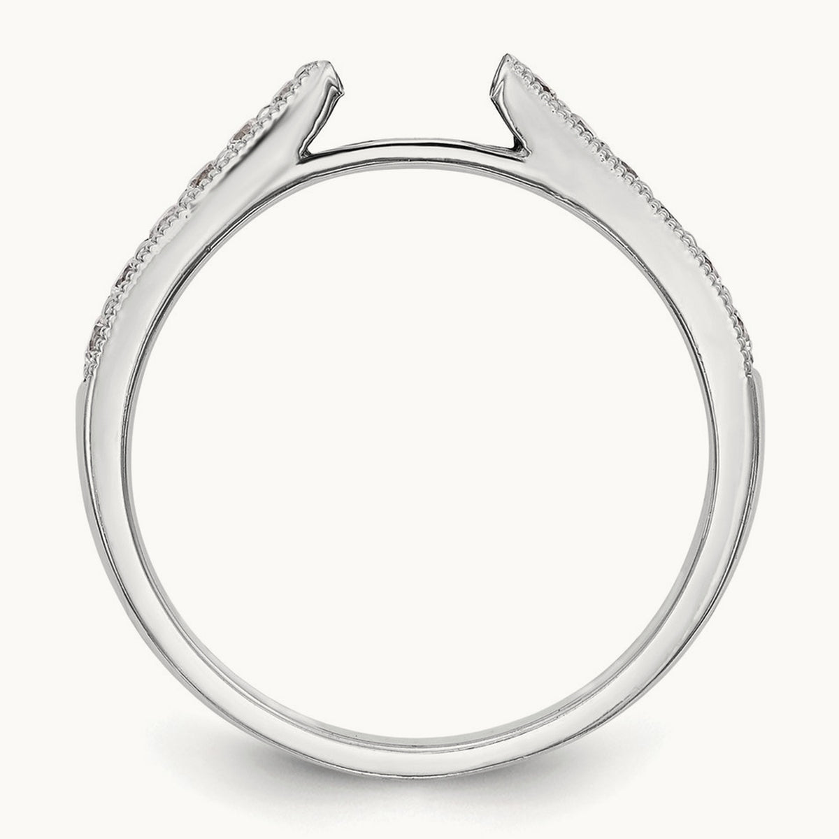 Semi-Mount Engagement Ring, 0.25 ct tw Lab-Grown Diamond