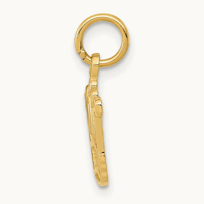 Kings Crown Charm, 14K