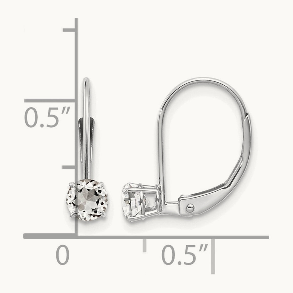 Topaz/April Earrings — photo set