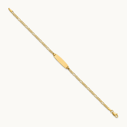 Figaro ID Bracelet, 14K