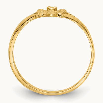 Butterfly Baby Ring, 14K