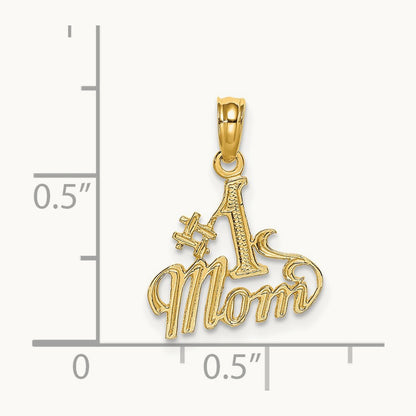 Polished #1 MOM Pendant — photo set