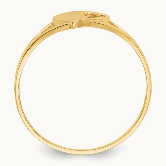Madi K Heart Baby Ring, 14K