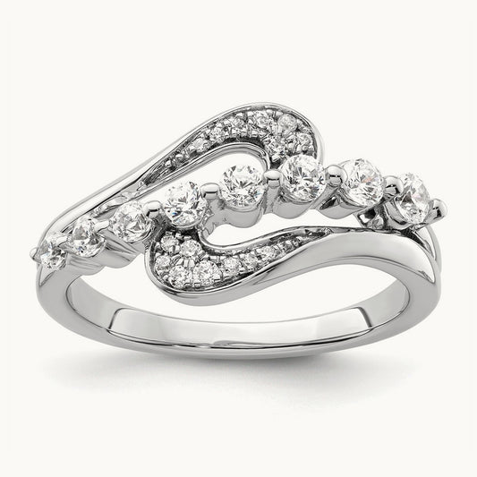 Fashion Ring, 0.50 ct tw Lab-Grown Diamond