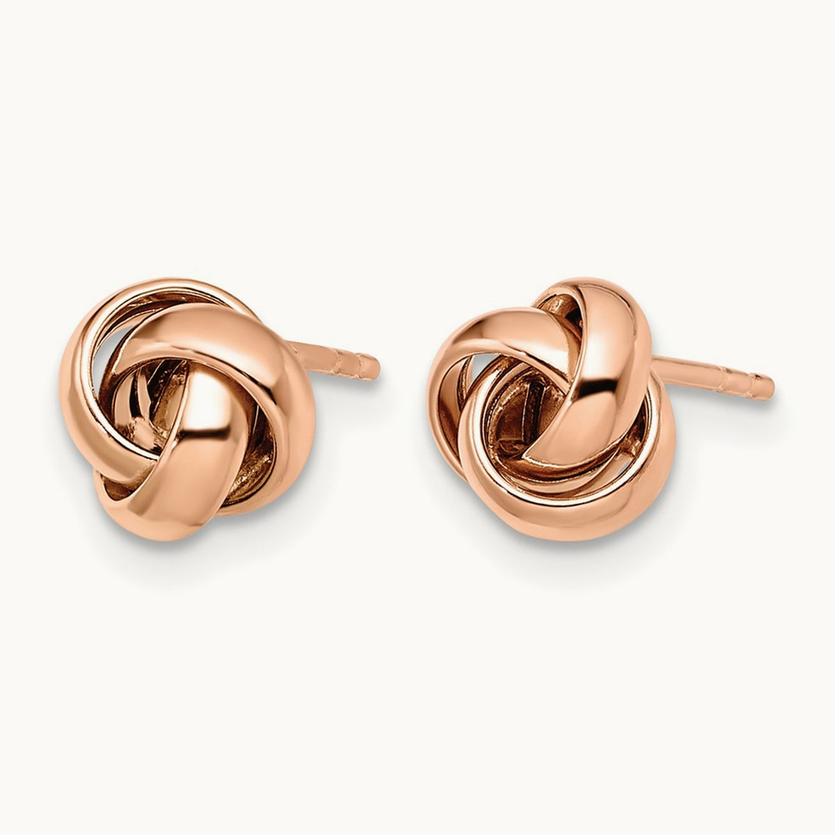 Polished Post Earrings — Leslie's — 10K Rose Gold