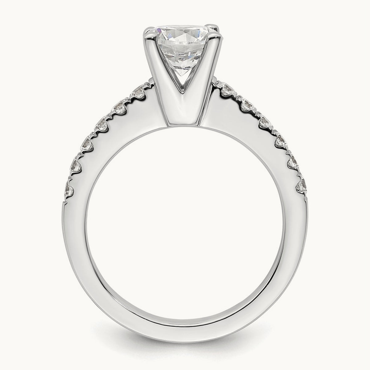 Semi-Mount Engagement Ring, 0.50 ct tw