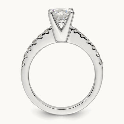 Semi-Mount Engagement Ring, 0.50 ct tw