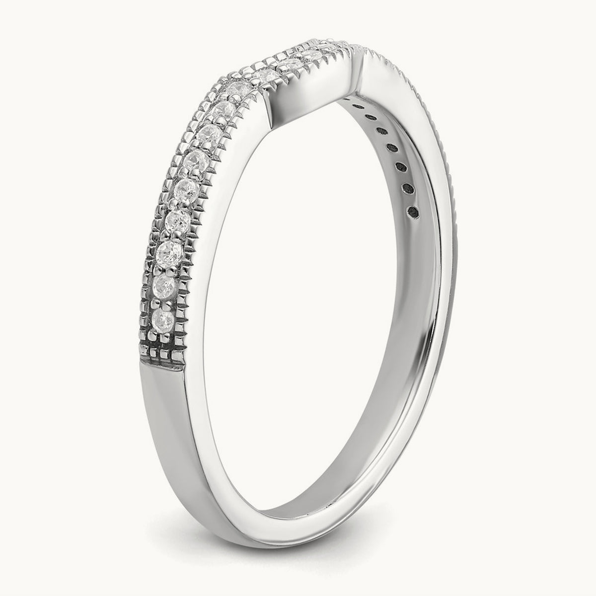 Matching Wedding Band, 0.15 ct tw