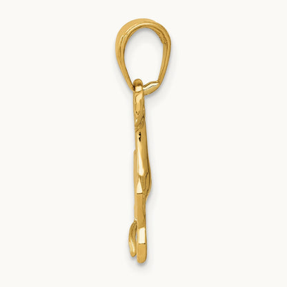 Horse Pendant, 14K