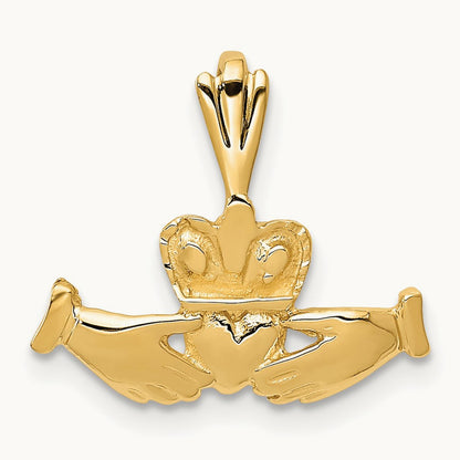 Claddagh Charm, 14K