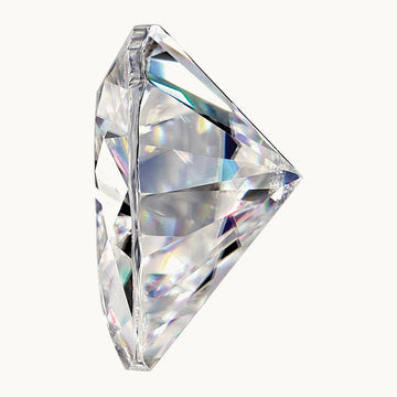 Heart True Light G-H-I Moissanite, 5mm