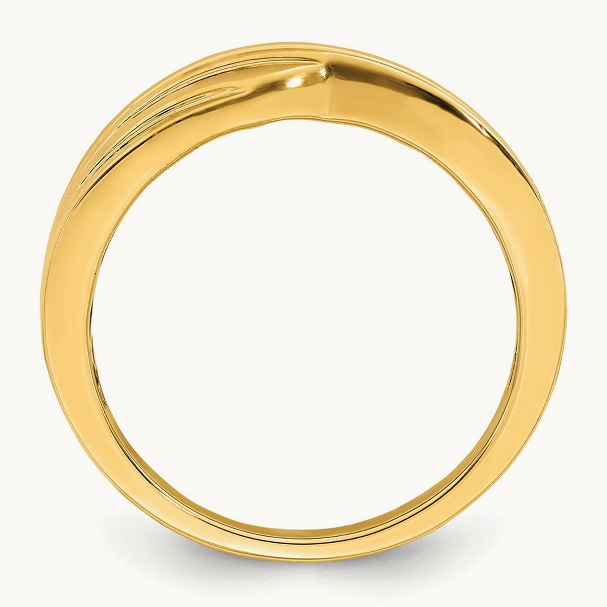 Men's Complete Diamond Band, 14K