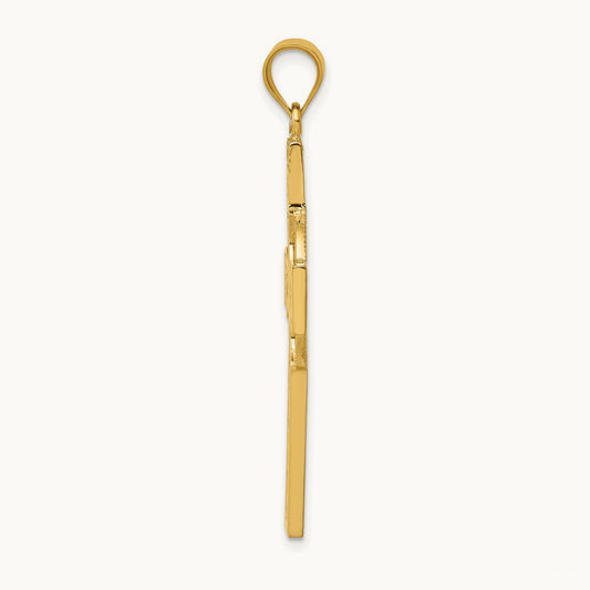 Celtic Cross Pendant, 14K