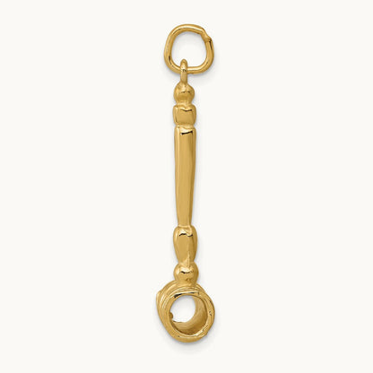 3-D Gavel Charm — 28mm