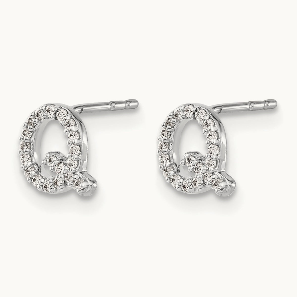 Diamond Earrings — 8mm, Q