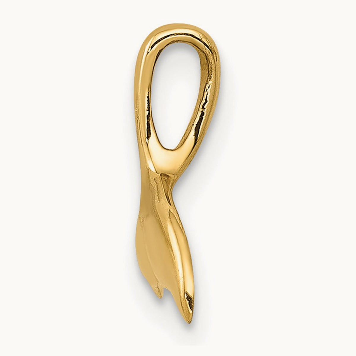Whale Tail Chain Slide — 12mm