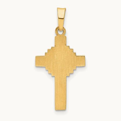 Polished Celtic Cross Pendant — photo set