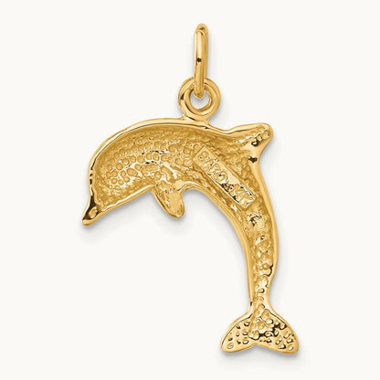 Dolphin Charm, 14K