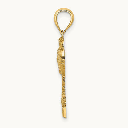BARBADOS Palm Tree Charm, 14K