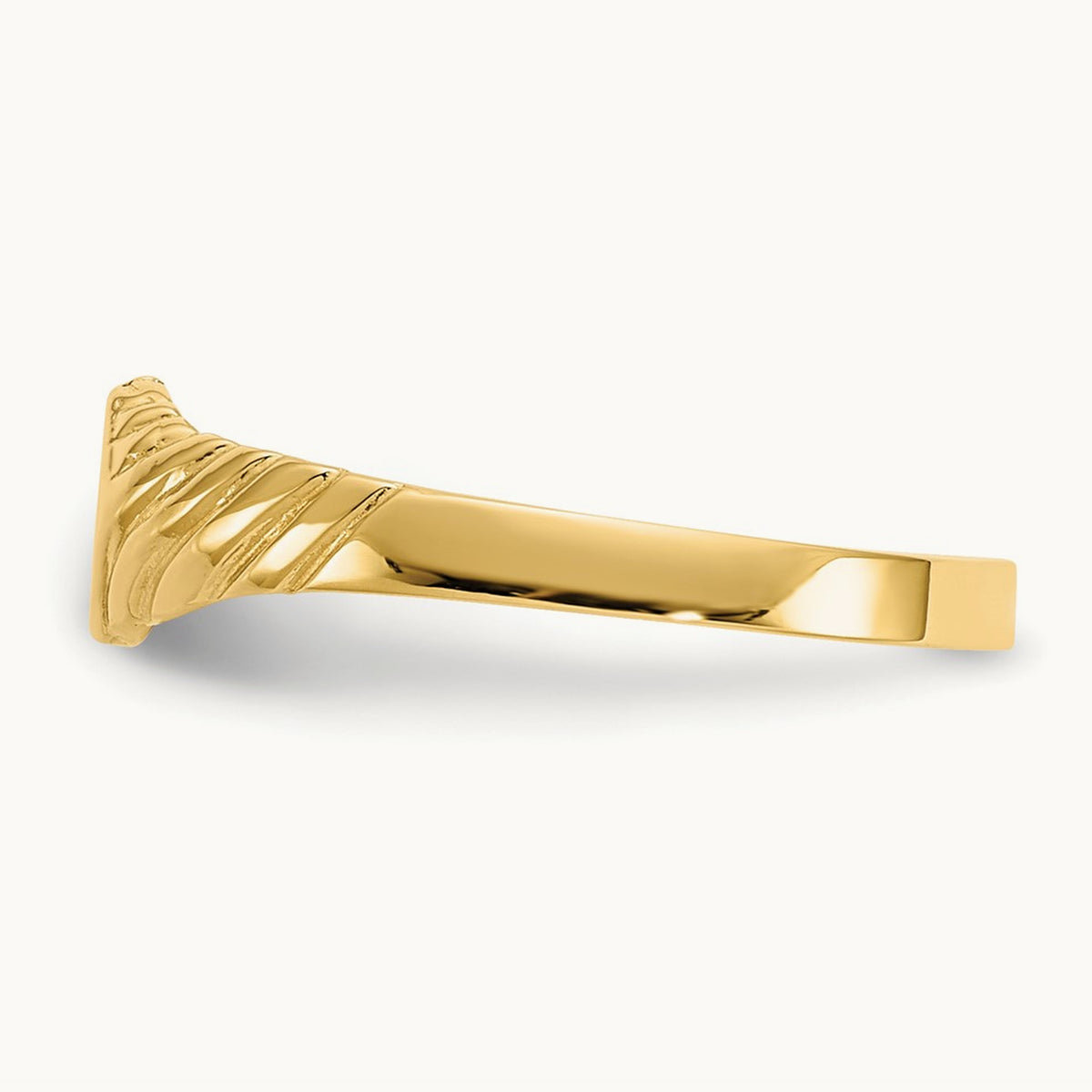 Child's Fancy Signet Ring, 14K
