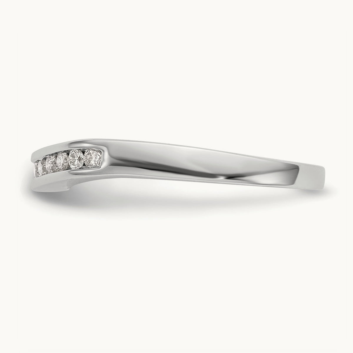 Diamond Band, 14K White Gold