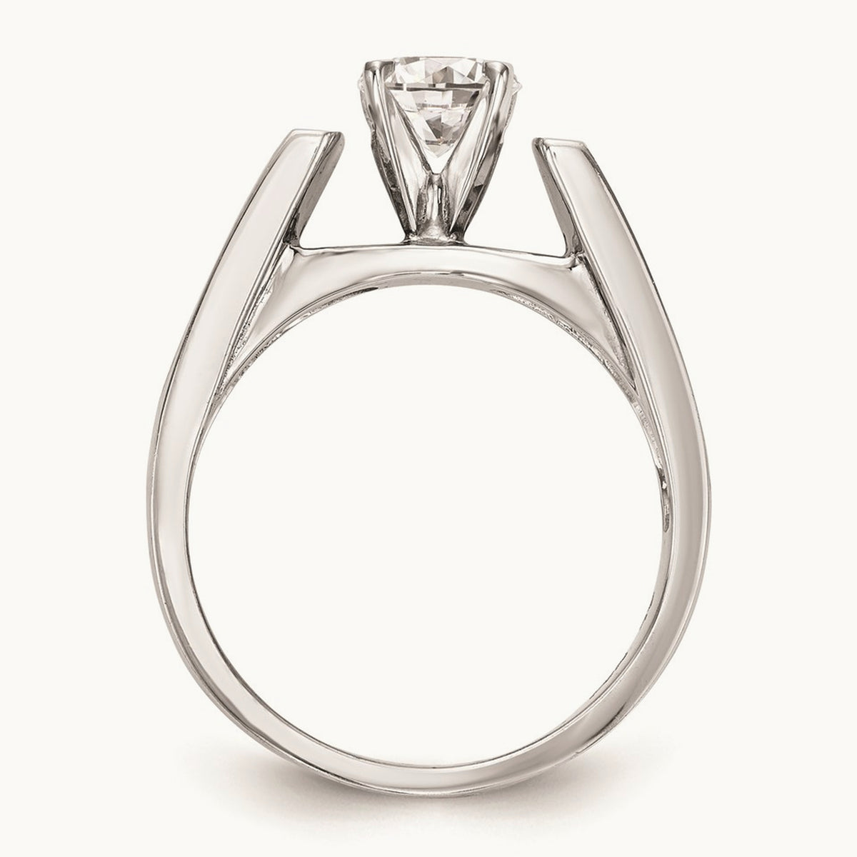 Peg Set Engagement Ring Mounting