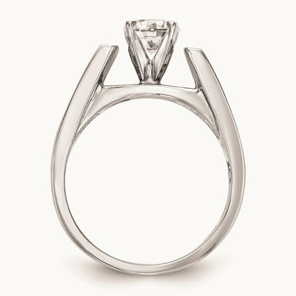 Peg Set Engagement Ring Mounting