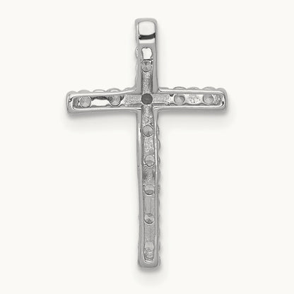 1/4ct. Diamond Cross Chain Slide — photo set