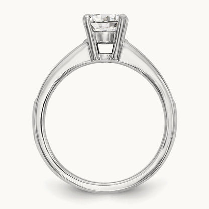 Semi-Mount Engagement Ring — 1/4 ct (holds 1 ct center), VS/SI (Great), 7